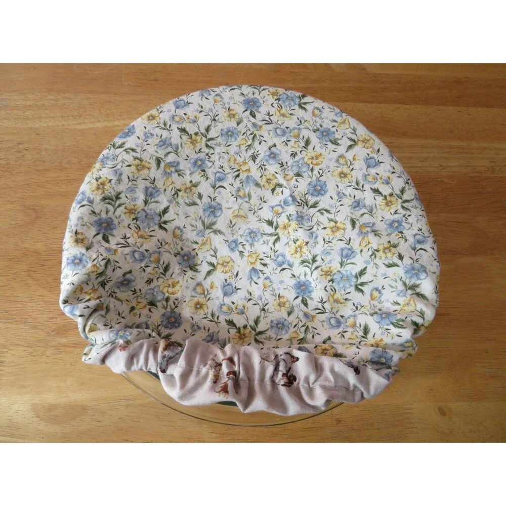 Kitchenaid Bowl Cover Reversible Chicken Gingham and Country Floral Mixer Cover